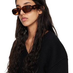 New Prada Brown and Black Sunglasses